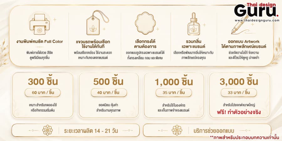 แผ่นหอม Luxury