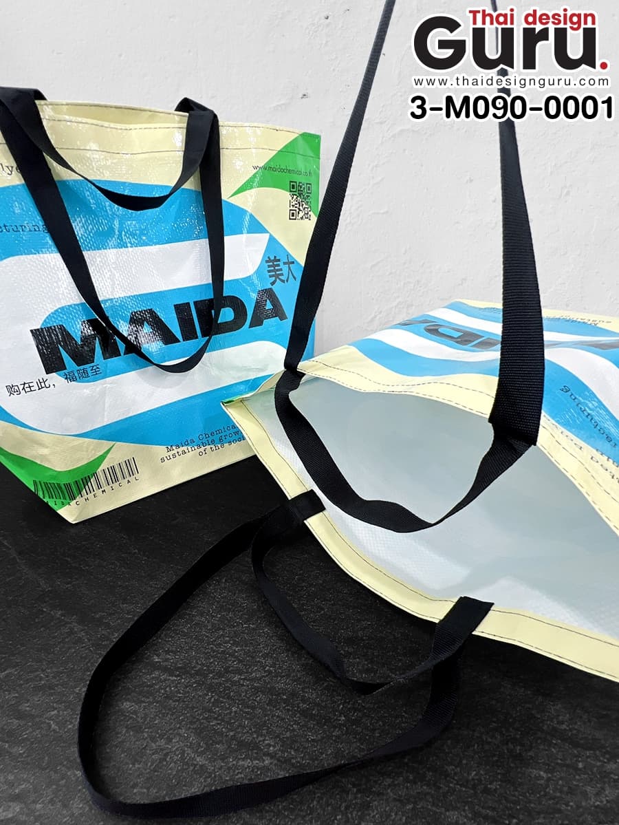 กระเป๋าผ้ากระสอบสกรีนลาย