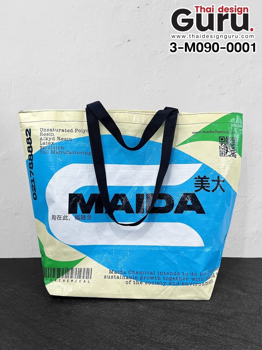 กระเป๋าผ้ากระสอบสกรีนลาย