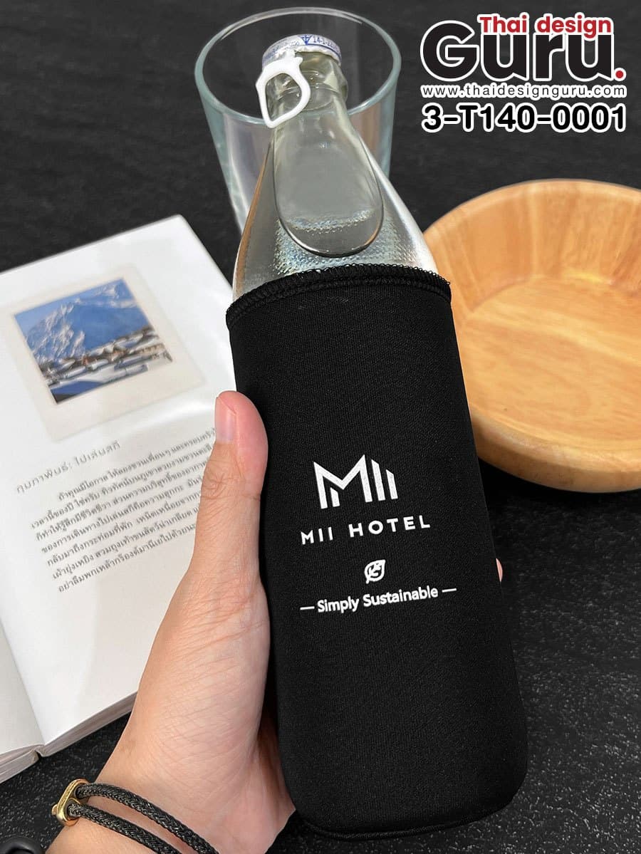 รับผลิตปลอกผ้าใส่ขวดน้ำ ปลอกผ้าใส่ขวดน้ำ