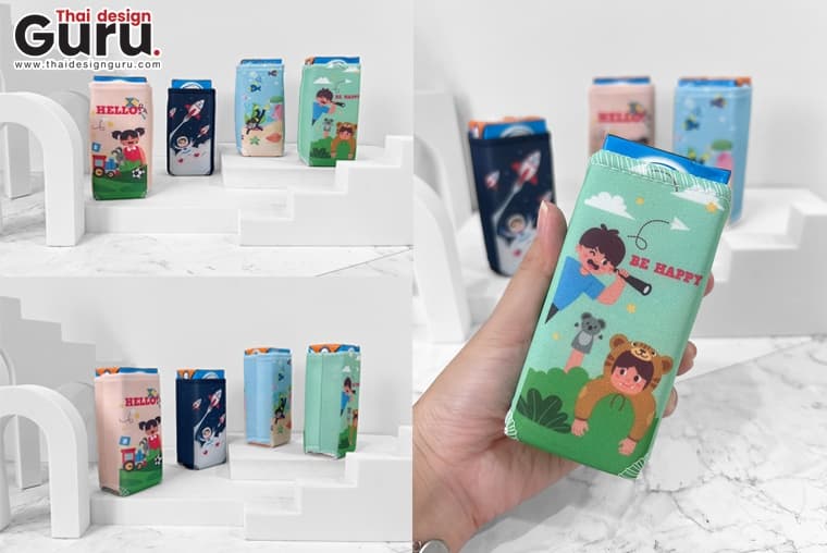 ปลอกใส่กล่องนม