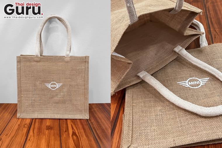 กระเป๋ากระสอบสกรีนลาย