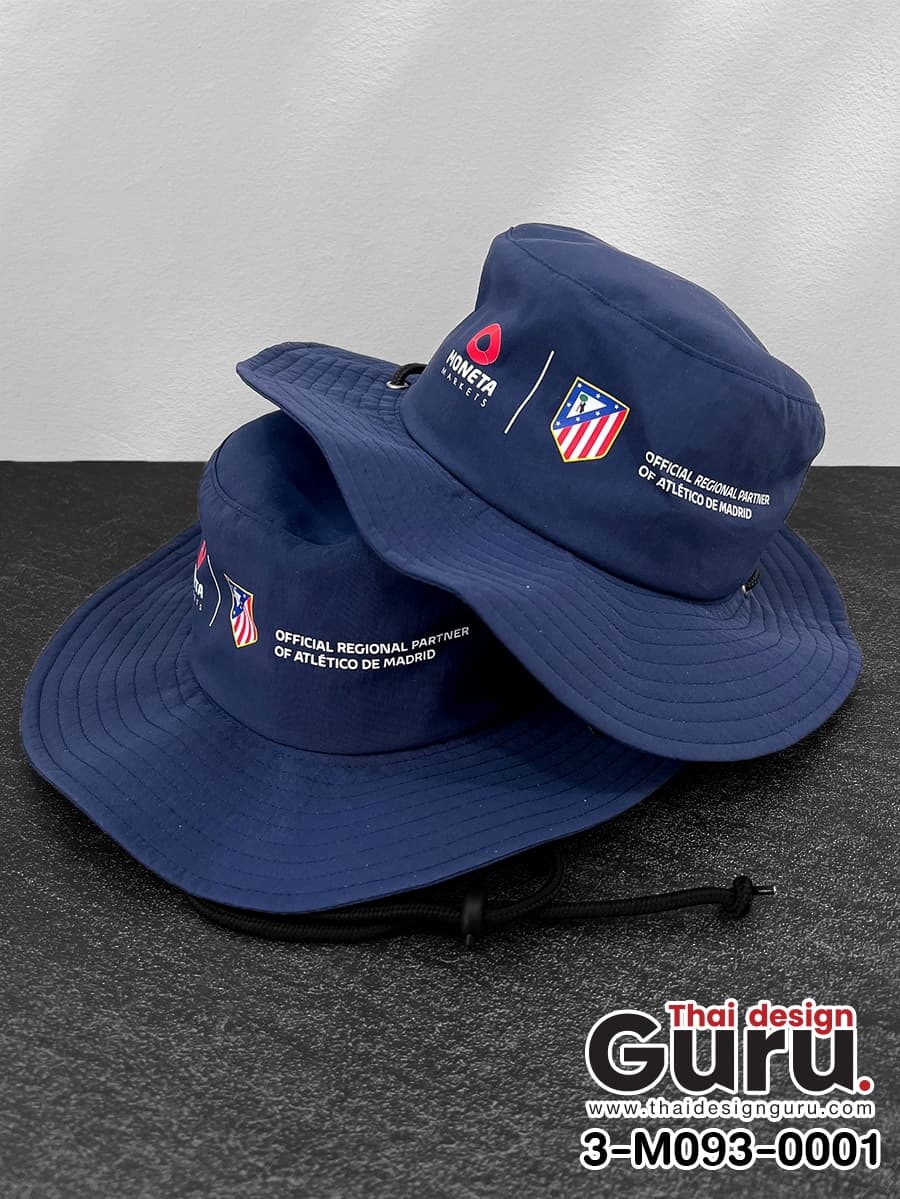 สั่งผลิตหมวกปีกรอบสีกรม หมวกปีกรอบสีกรม