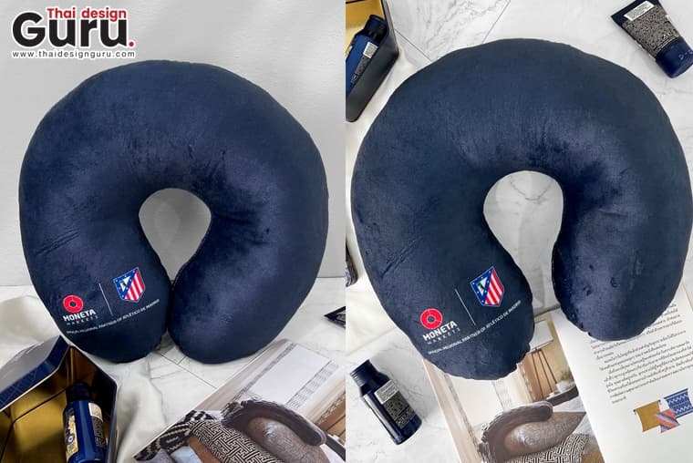 หมอนรองคอสีกรม