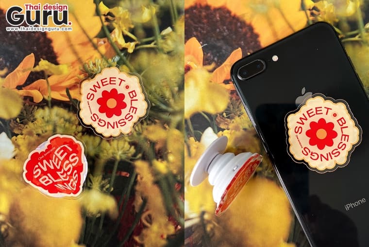 griptok ไดคัทสกรีนลาย