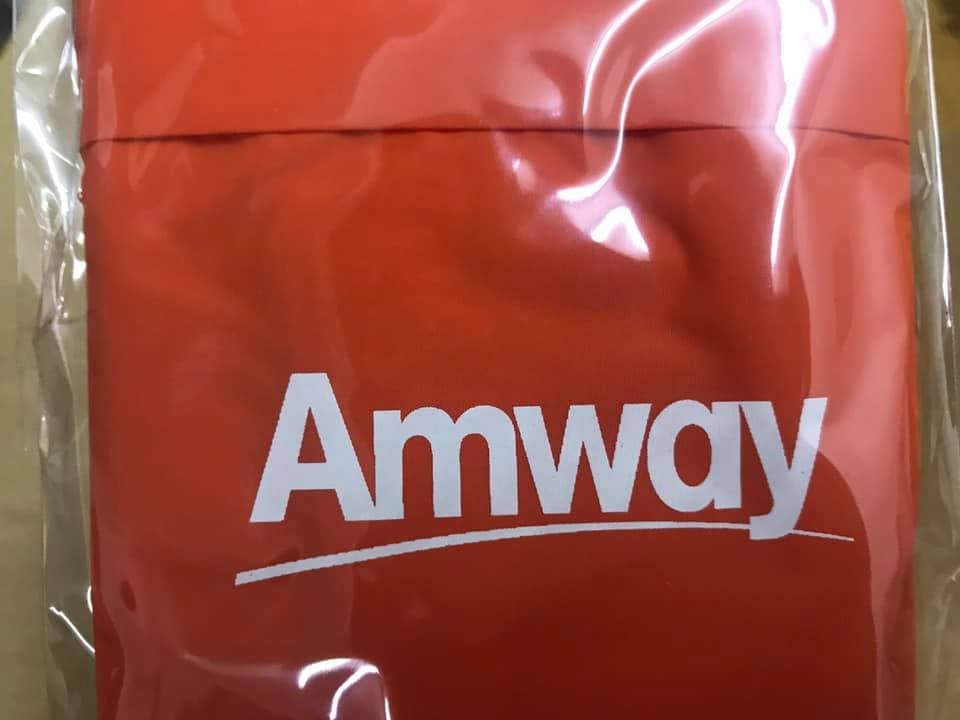 ทำ ถุงผ้าลดโลกร้อน ผ้าร่ม พับได้ ให้กับ Amway