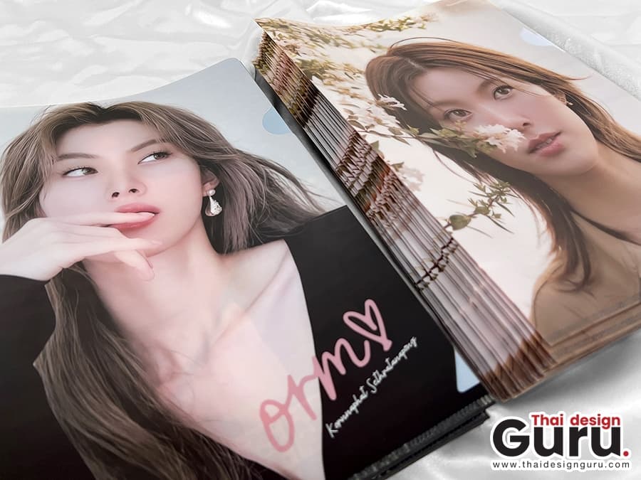 แฟ้มใส่เอกสาร สกรีนลาย แฟ้มใส่เอกสาร