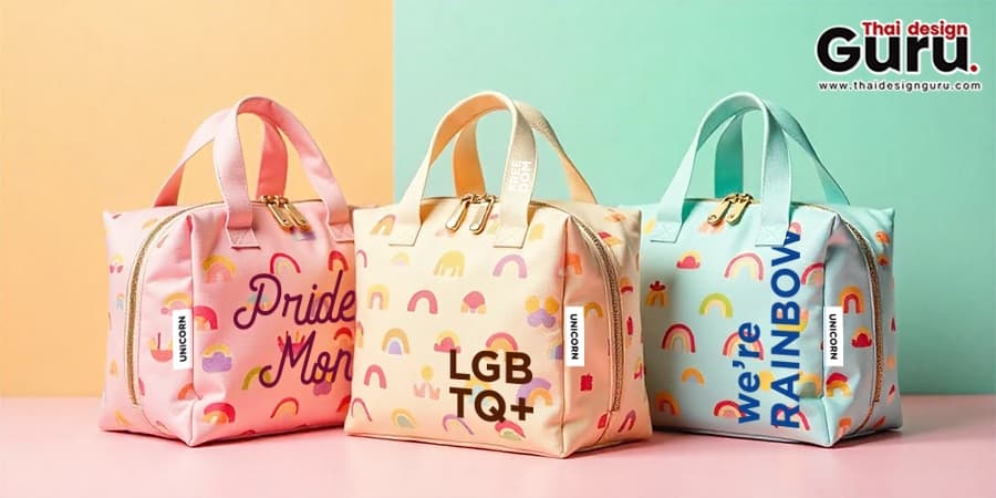 ออกแบบกระเป๋าผ้า LGBTQ+
