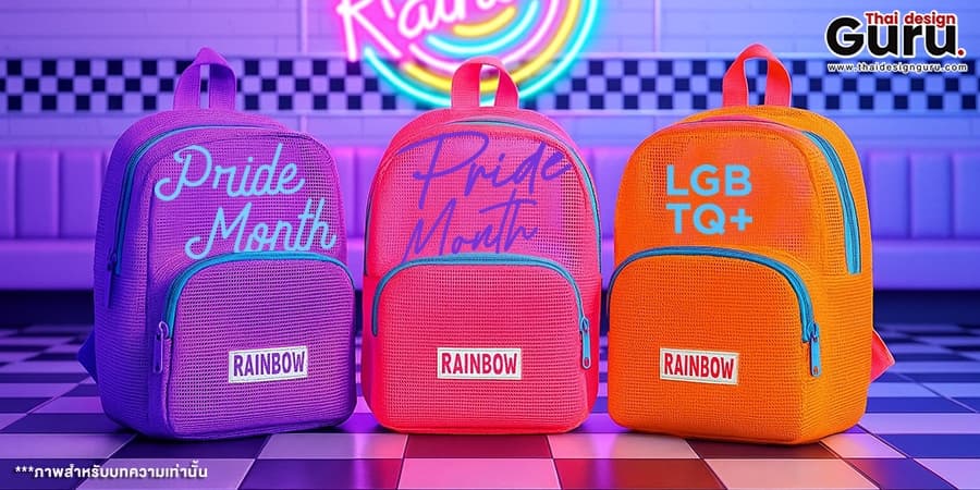 ออกแบบกระเป๋าผ้า LGBTQ+