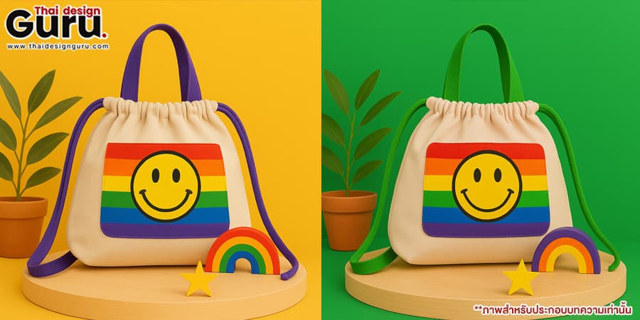 ออกแบบกระเป๋าผ้า LGBTQ+
