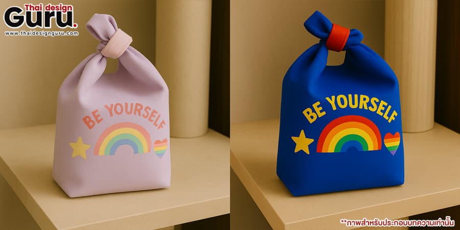 ออกแบบกระเป๋าผ้า LGBTQ+