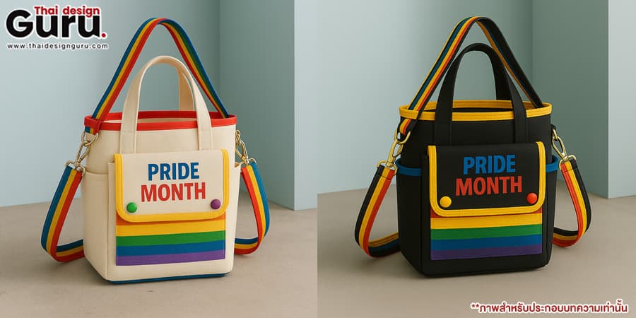 ออกแบบกระเป๋าผ้า LGBTQ+
