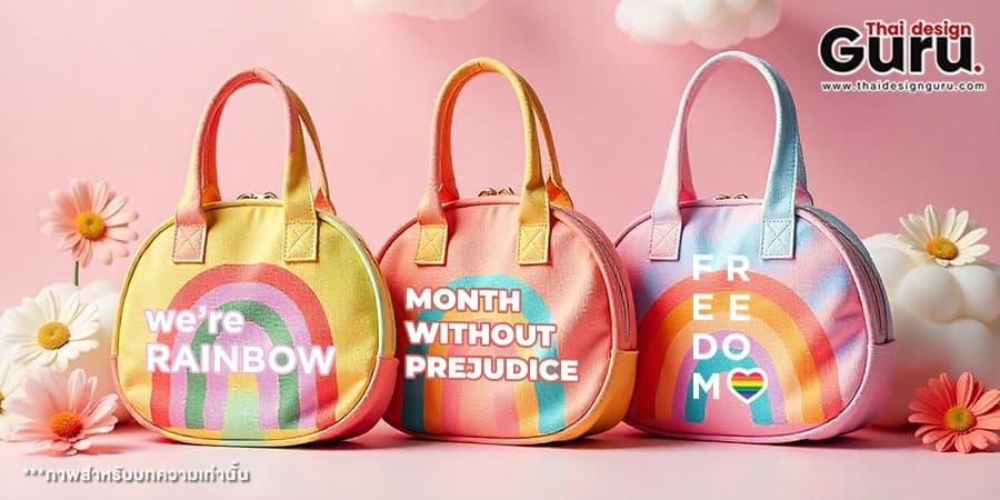 ออกแบบกระเป๋าผ้า LGBTQ+