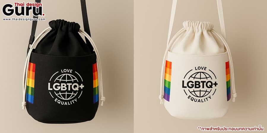 ออกแบบกระเป๋าผ้า LGBTQ+