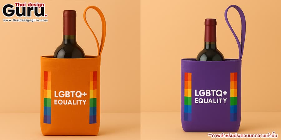 ออกแบบกระเป๋าผ้า LGBTQ+