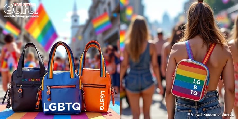 ออกแบบกระเป๋าผ้า LGBTQ+