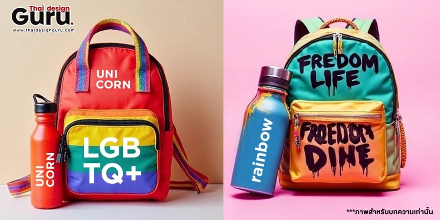 ออกแบบกระเป๋าผ้า LGBTQ+