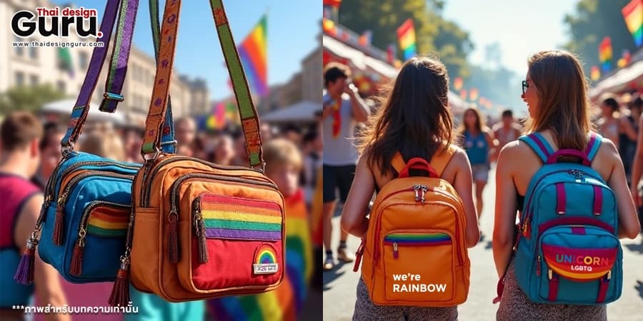 ออกแบบกระเป๋าผ้า LGBTQ+