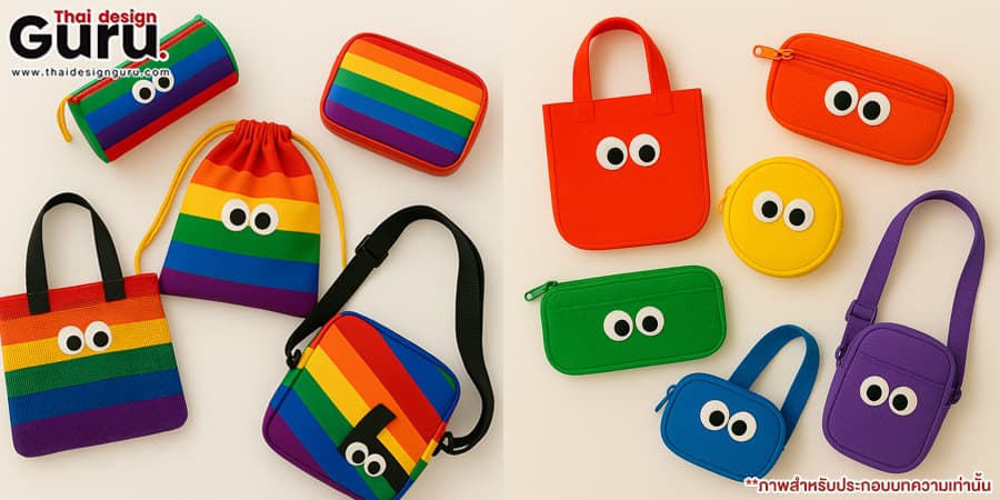 ออกแบบกระเป๋าผ้า LGBTQ+
