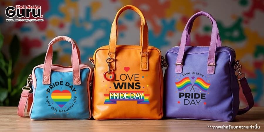 ออกแบบกระเป๋าผ้า LGBTQ+