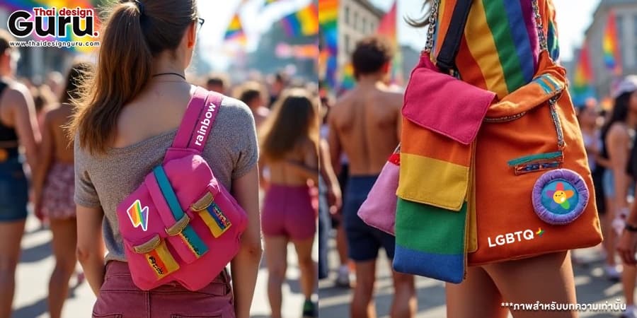 ออกแบบกระเป๋าผ้า LGBTQ+