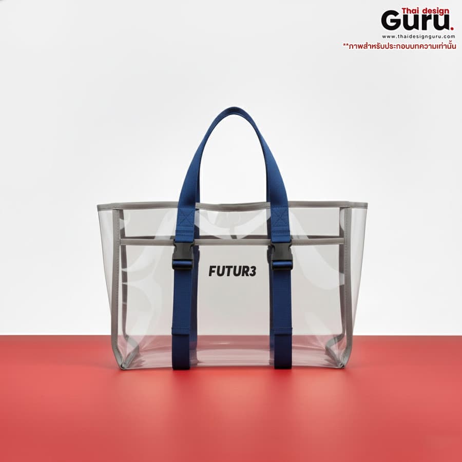 กระเป๋าหูหิ้วผ้า PVC กระเป๋าหูหิ้วผ้า PVC สไตล์แฟชั่น