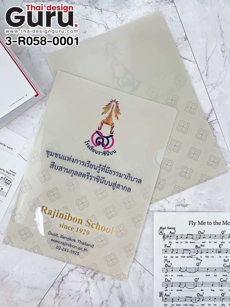 รับผลิตแฟ้มพลาสติก แฟ้มพลาสติก