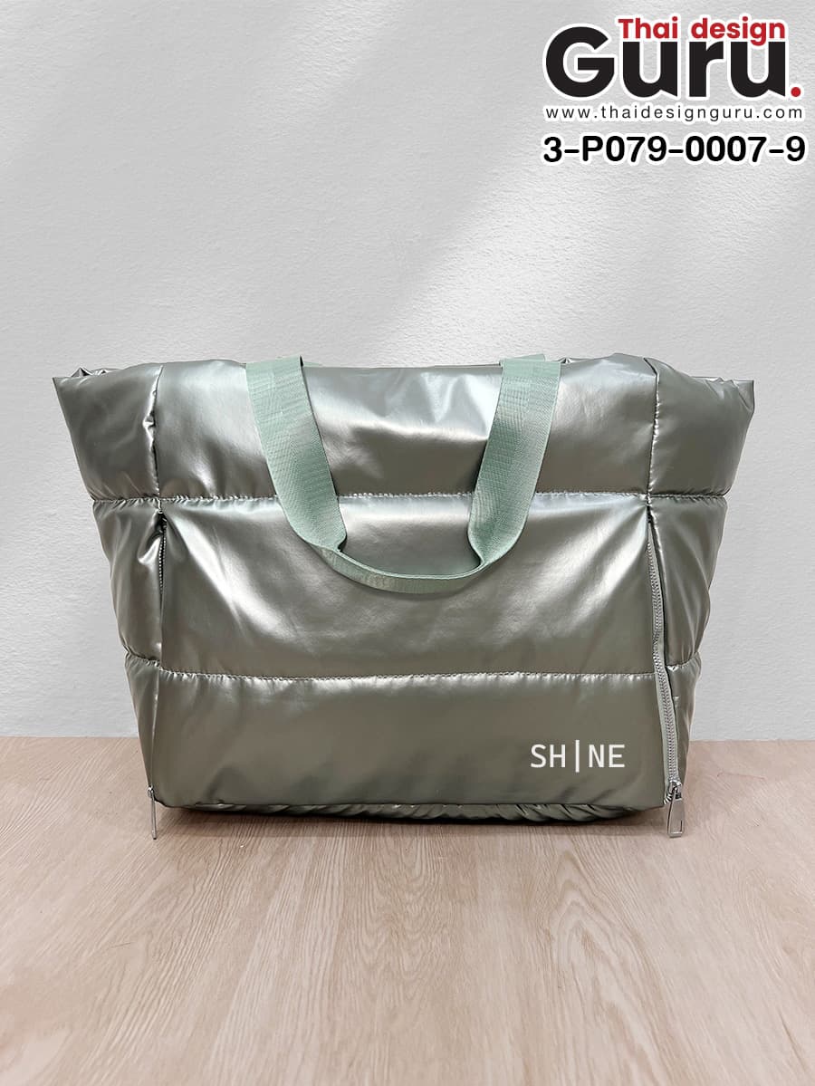 กระเป๋าผ้าทรง fluffy