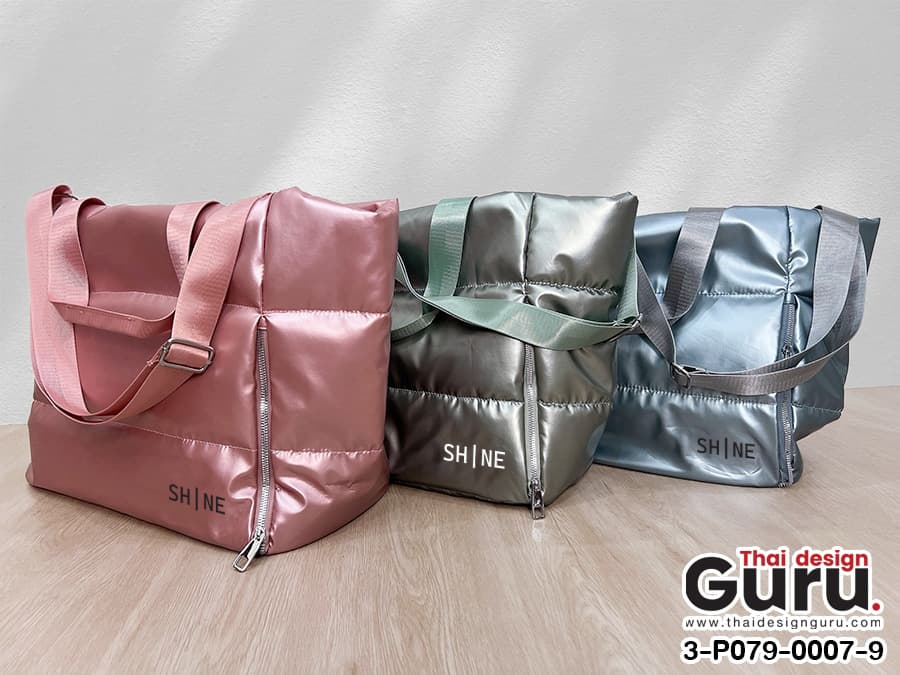 กระเป๋าผ้าทรง fluffy