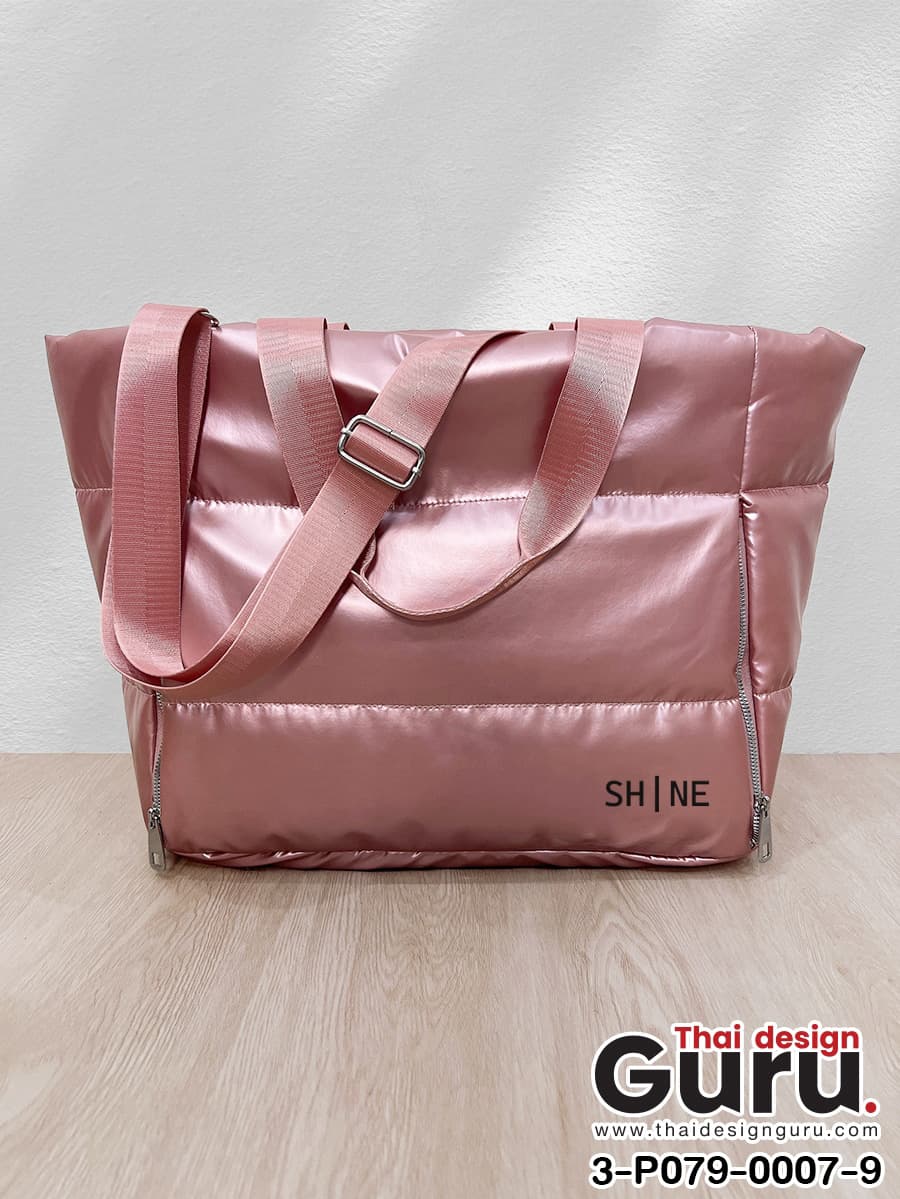 กระเป๋าผ้าทรง fluffy