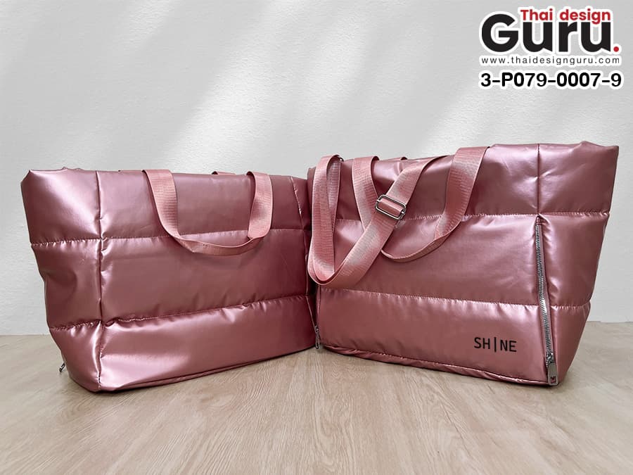 กระเป๋าผ้าทรง fluffy