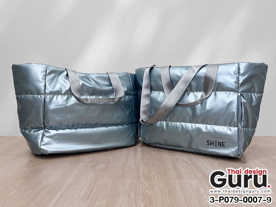 กระเป๋าผ้าทรง fluffy