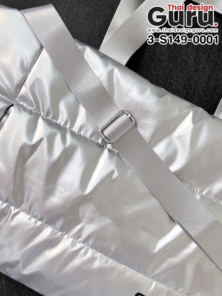 สั่งผลิตกระเป๋าหูหิ้วสีเงิน กระเป๋าหูหิ้วสีเงิน