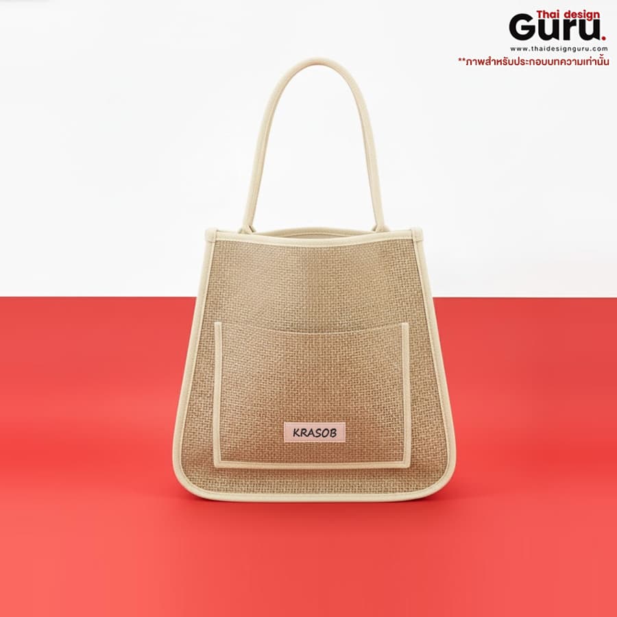กระเป๋าผ้ากระสอบหูหิ้ว