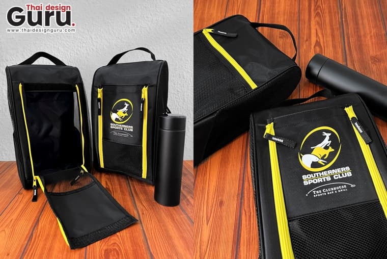 กระเป๋าใส่รองเท้าซิปรูด