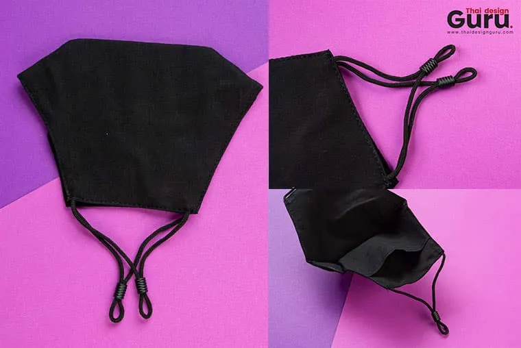 หน้ากากผ้าพร้อมส่ง ไม่พิมพ์