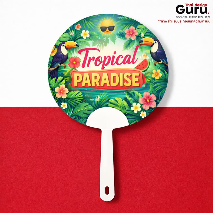 พัดพลาสติก