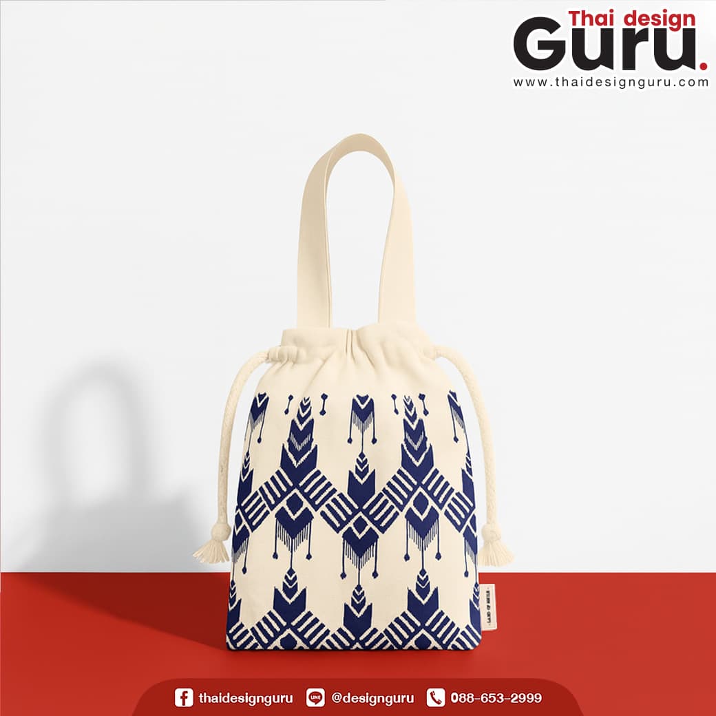 กระเป๋าลายไทย