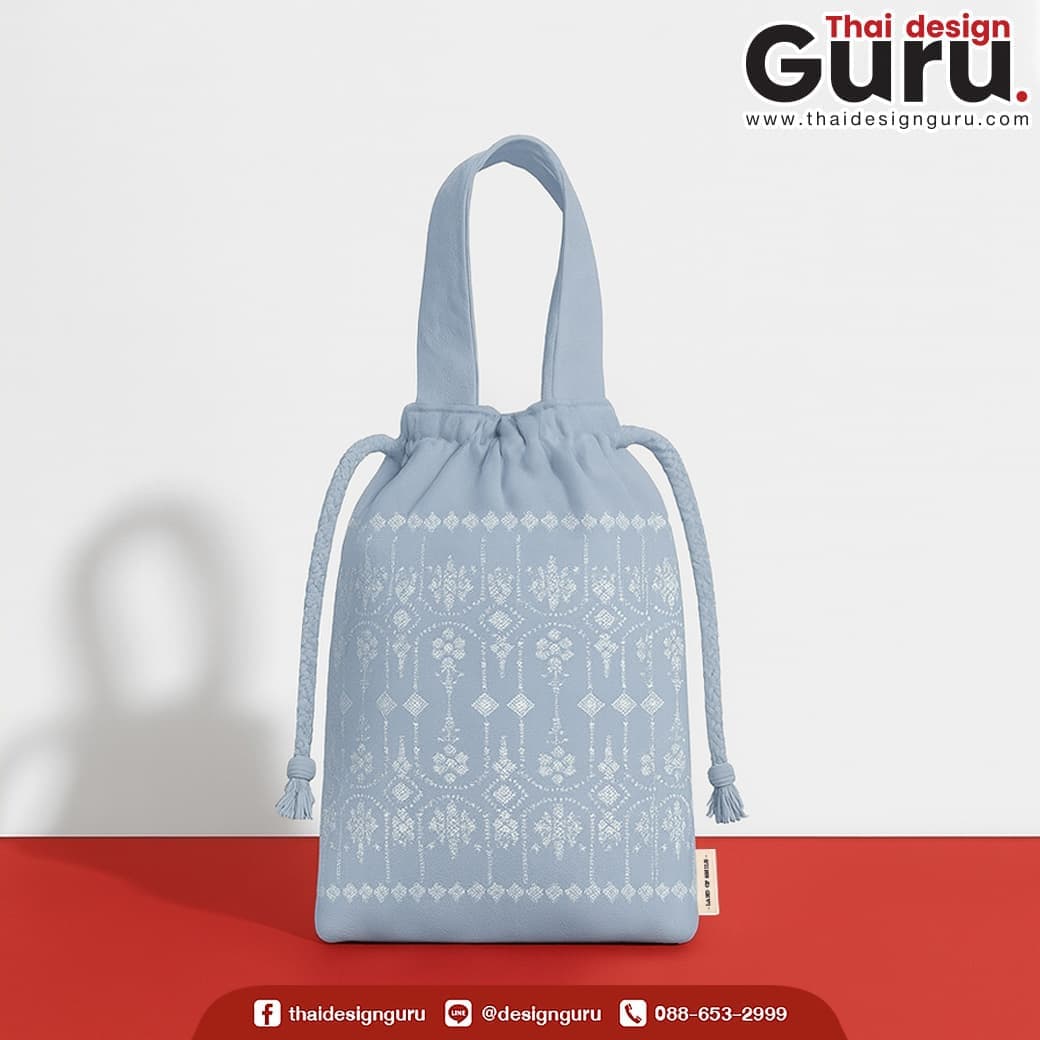 กระเป๋าลายไทย