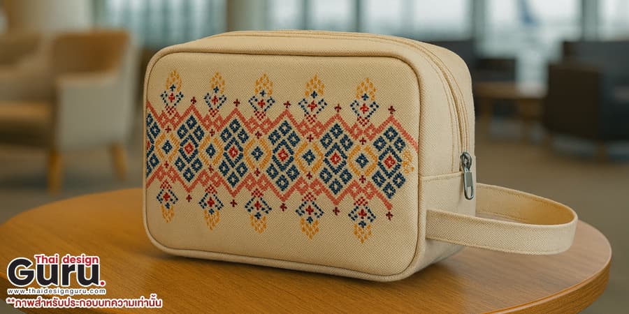กระเป๋าลายผ้าไทย พิมพ์แบรนด์ กระเป๋าลายผ้าไทย สั่งผลิต