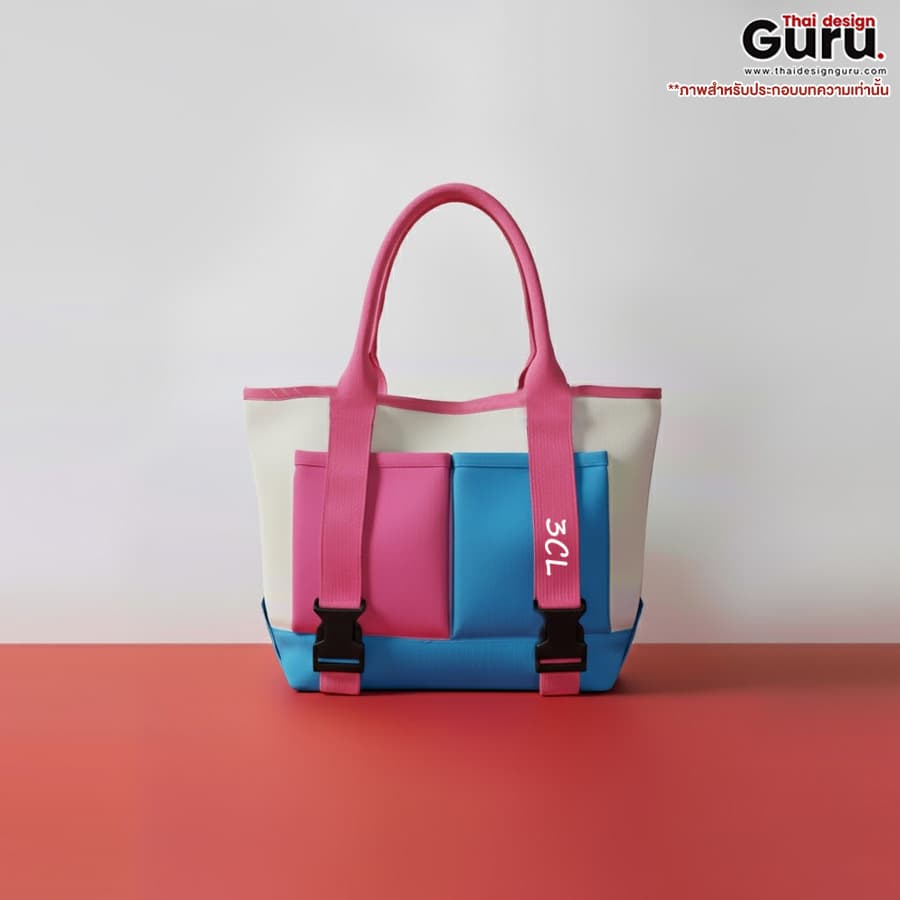 กระเป๋าแฟชั่นหูหิ้วผ้าแคนวาส กระเป๋าแฟชั่นหูหิ้ว