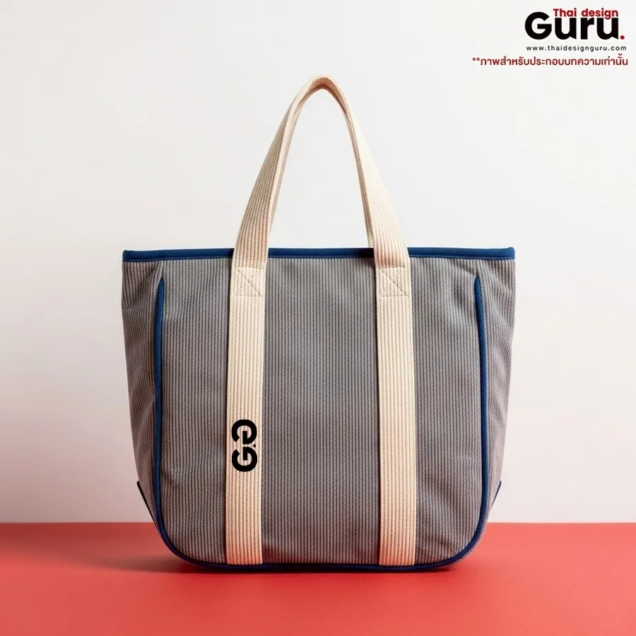 กระเป๋าช็อปปิ้งผ้าพิมพ์ลาย