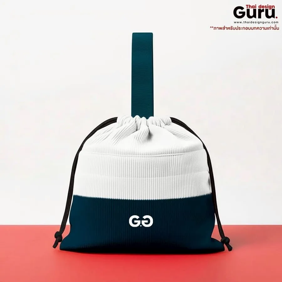 กระเป๋าช็อปปิ้งผ้าขยายก้น