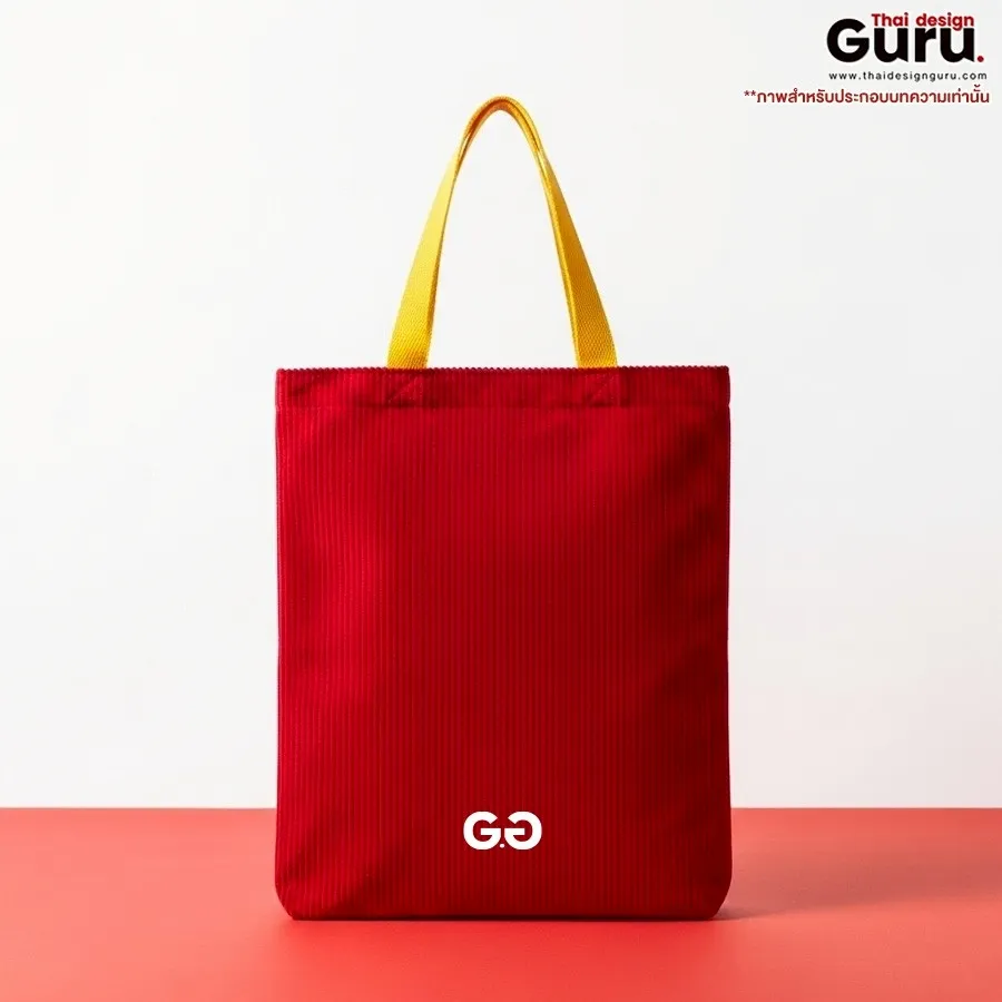 กระเป๋าช็อปปิ้งผ้าพิมพ์ลาย