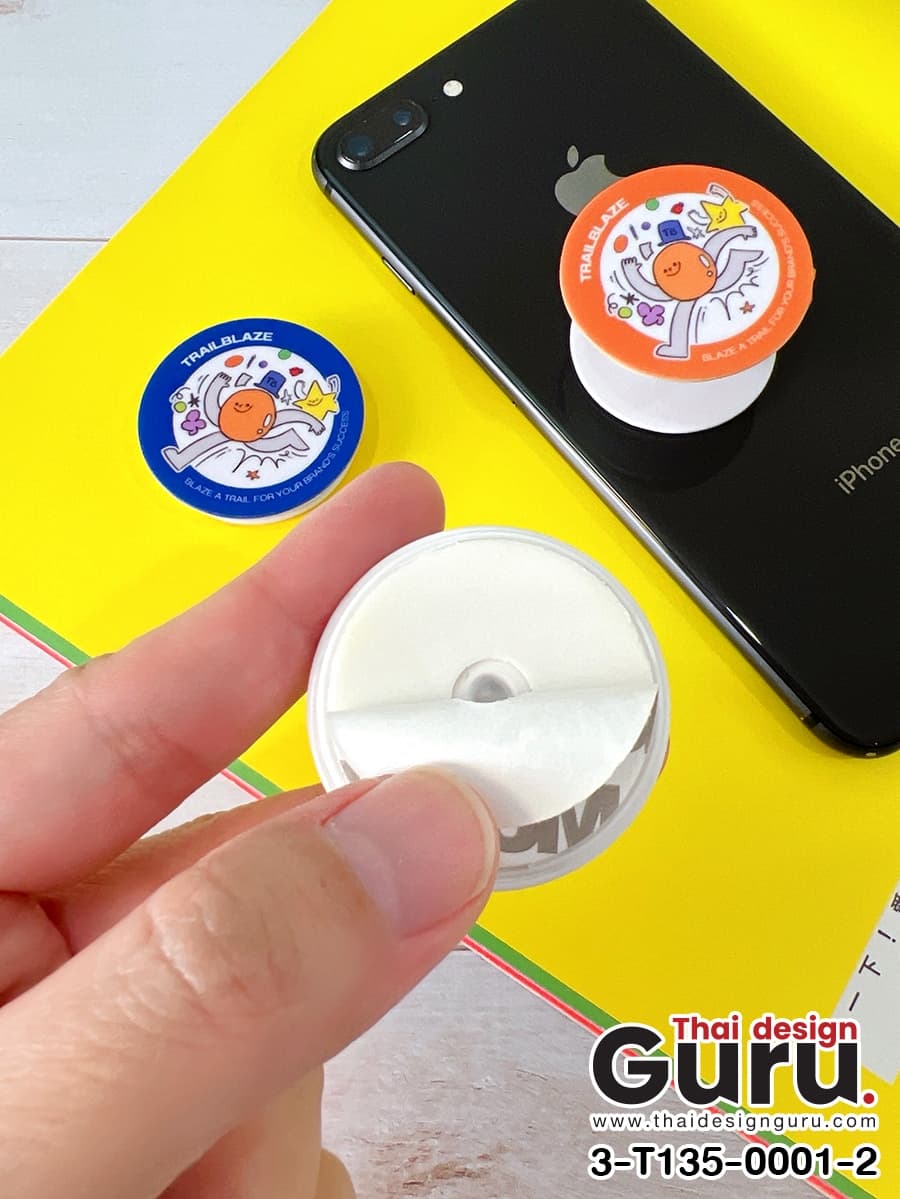 ที่ติดมือถือทรงกลม