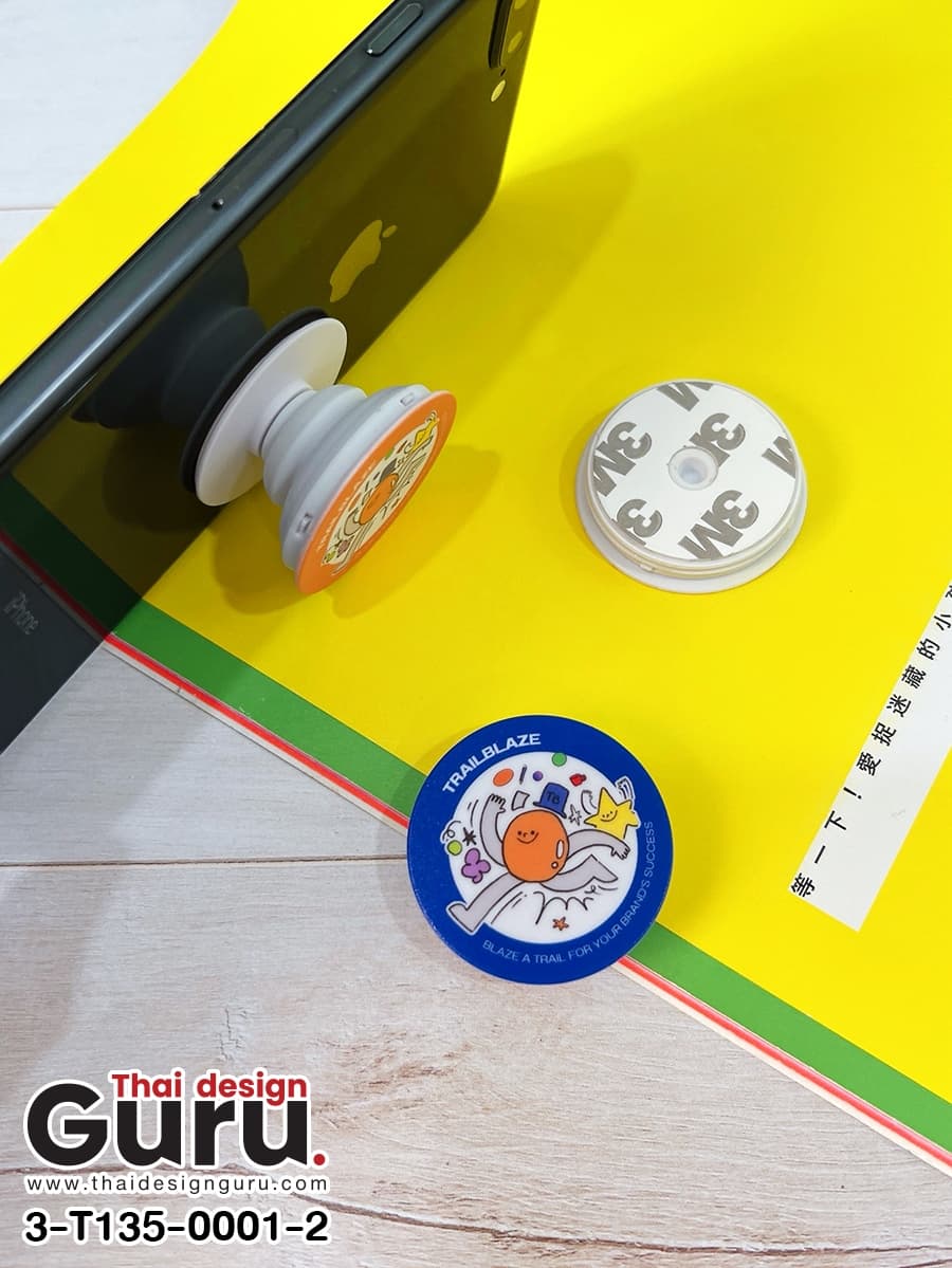 ที่ติดมือถือทรงกลม