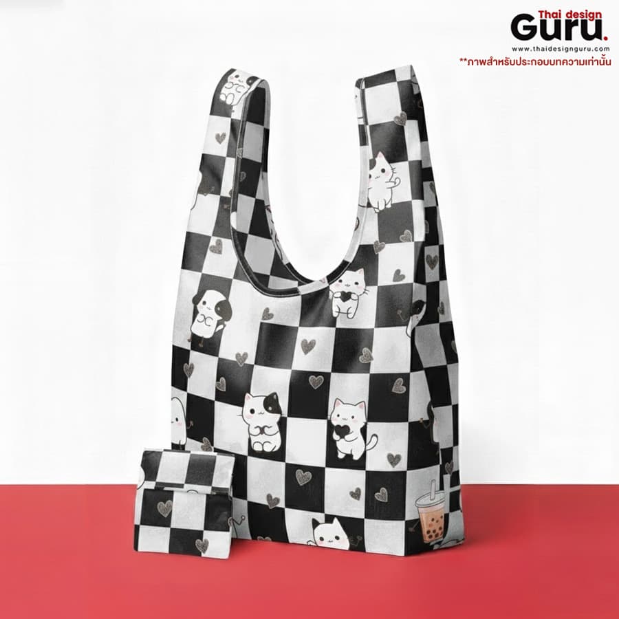 กระเป๋าผ้าพับได้