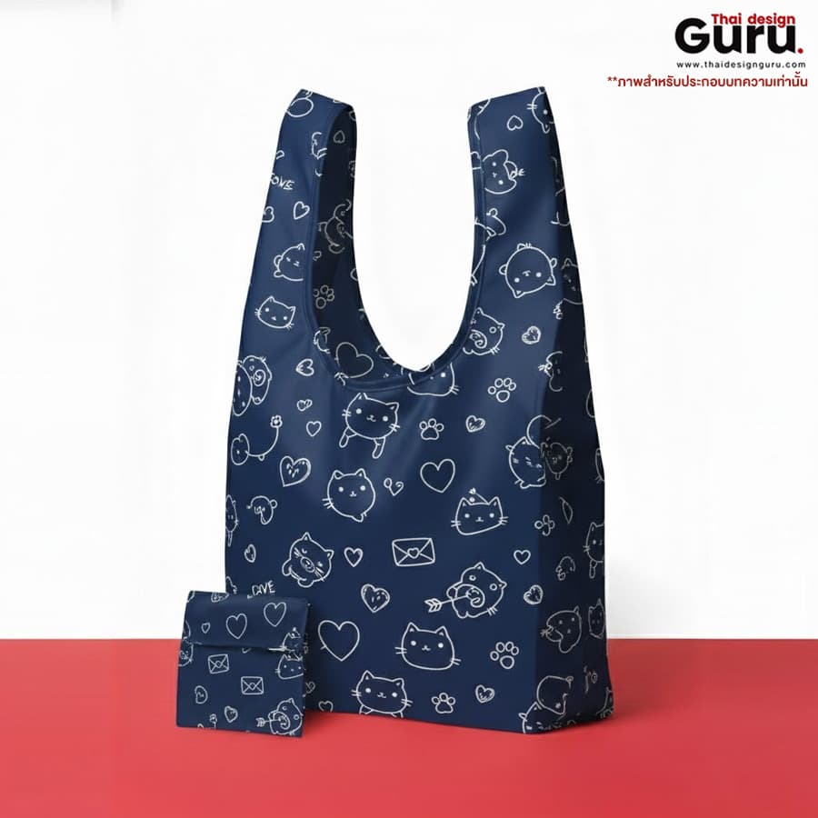 กระเป๋าผ้าพับได้