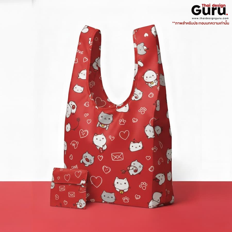 กระเป๋าผ้าพับได้