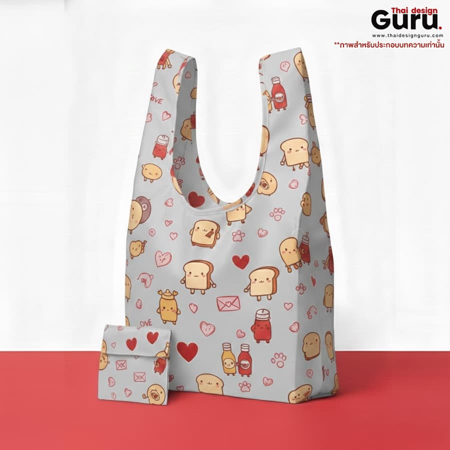 กระเป๋าผ้าพับได้